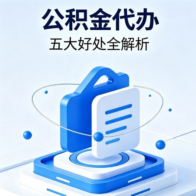 丰满公积金代办到底值不值？这5大好处让你少走弯路